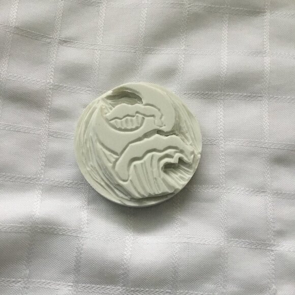 Two sides hand made rubber stamp - Picture 4 of 4